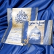 Faire-part 1001 nuits - Bleu et or