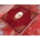Livre d'or Petit prince - rouge et or